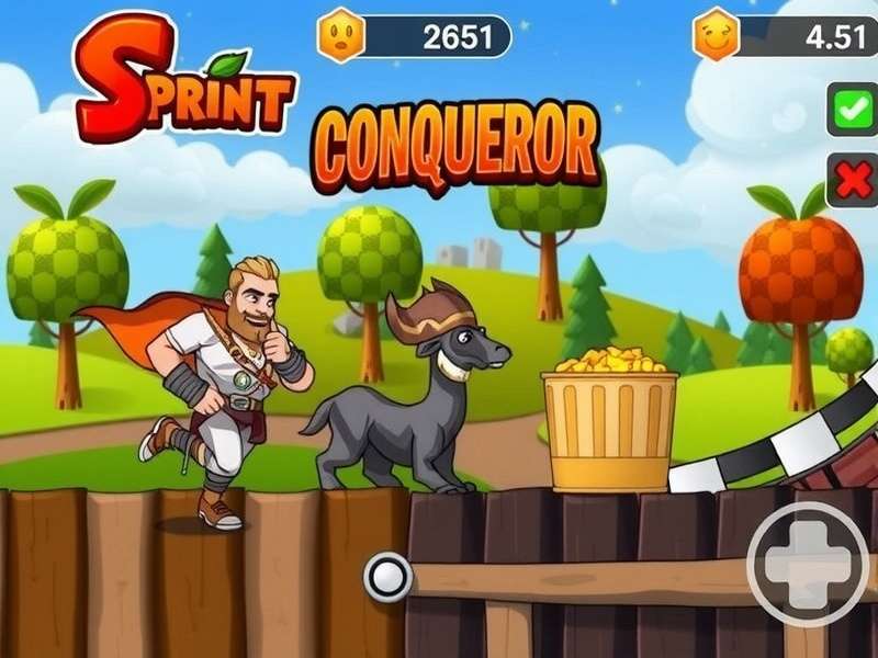 Spicy Sprint Conqueror Power-ups and Game Elements